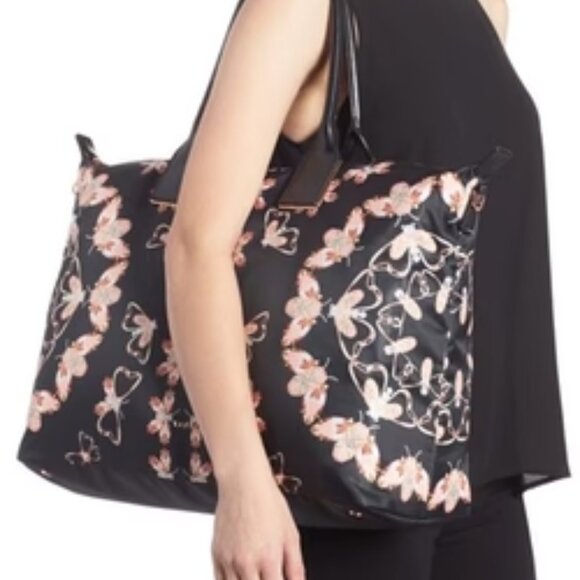 Ted Baker London Queen Bee Weekender Travel Bag NWOT - Picture 2 of 8